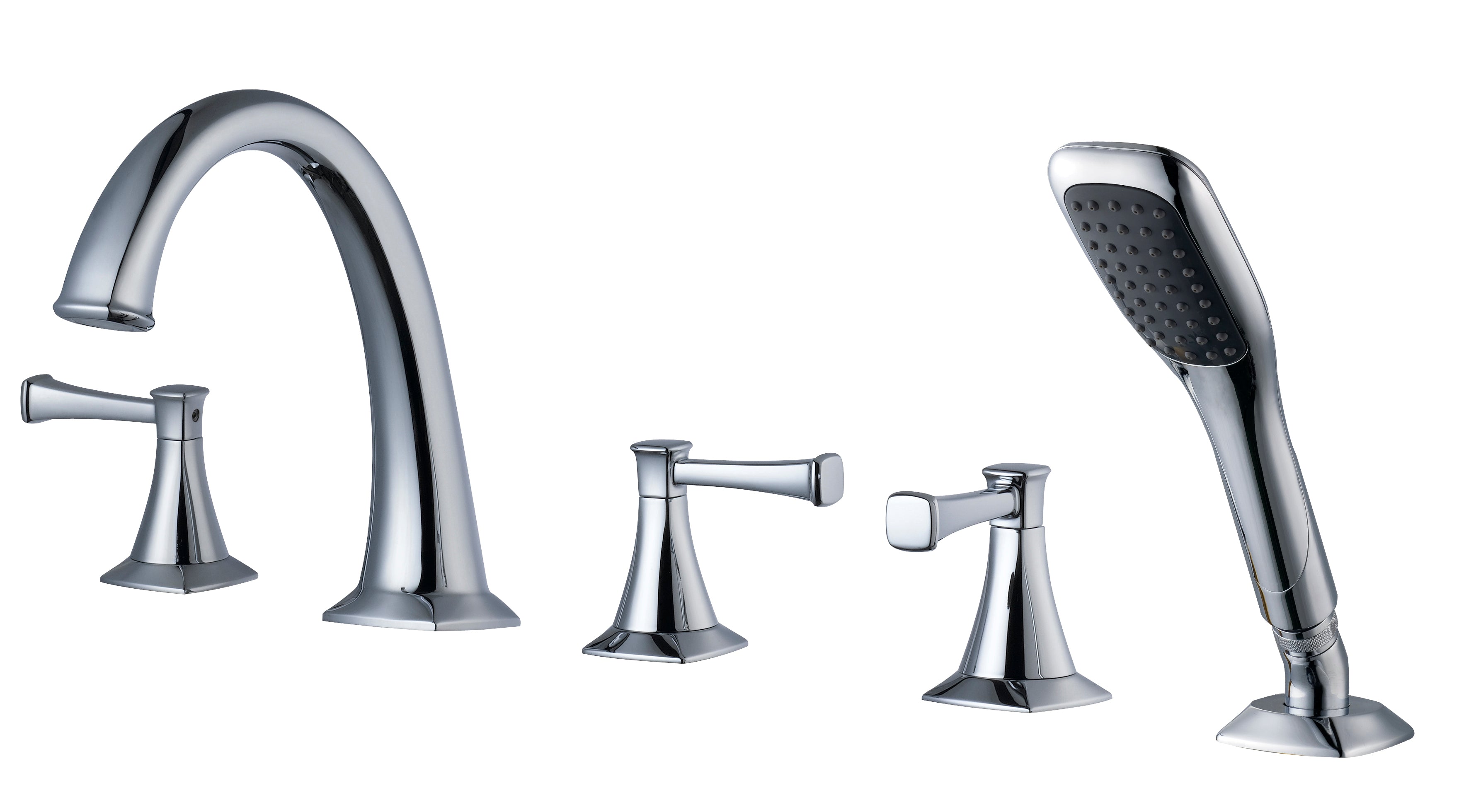 Poydras WaterSense Roman Tub & Handshower (Kit) | Luxart Collection