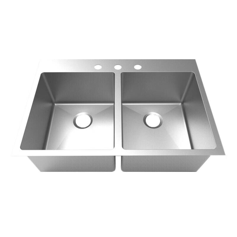 Sink below RF 3枚セット Meribel 33 in. Undermount Stainless Steel Kitchen Sink (SRS