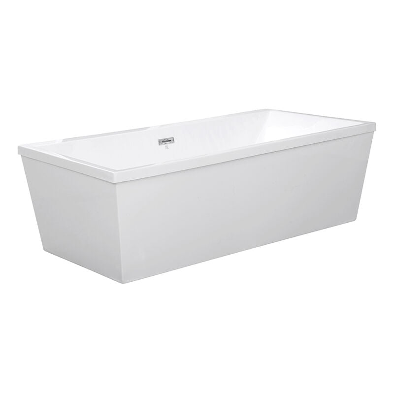 Zinzini Gloss Finish Freestanding Tub | Luxart Collection