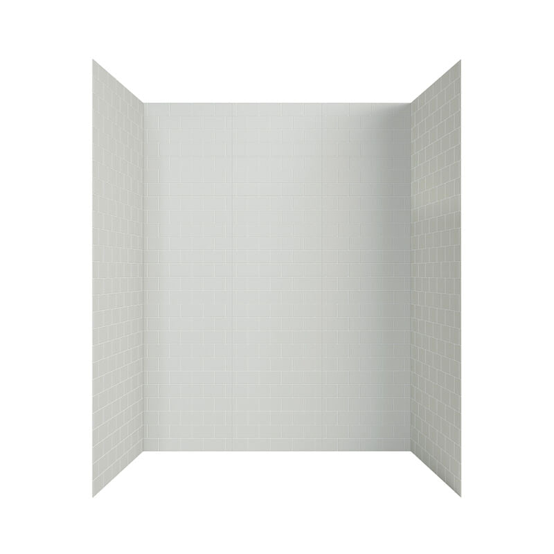 60" X 32" Alcove Shower Wall Kit - 0