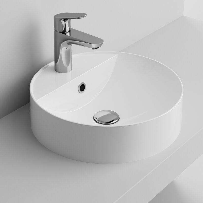 Modern Round Above the Counter Sink