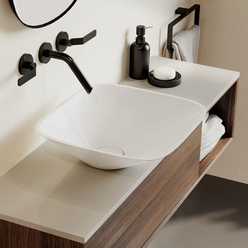 Modern Square Above the Counter Sink