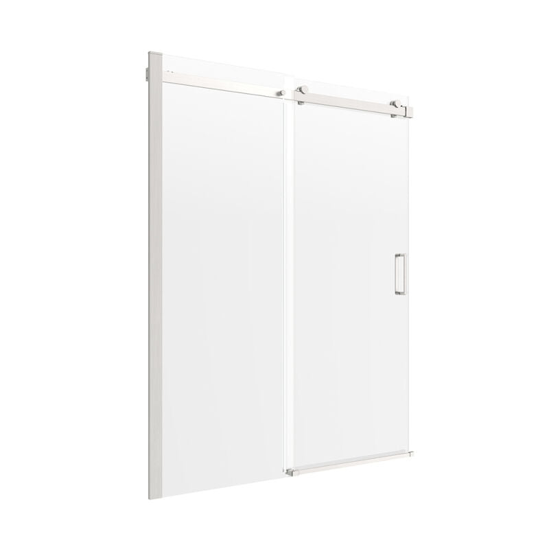 Architectural 58-7/8" to 60" x 74" Slow Close Roller Shower Door - 0