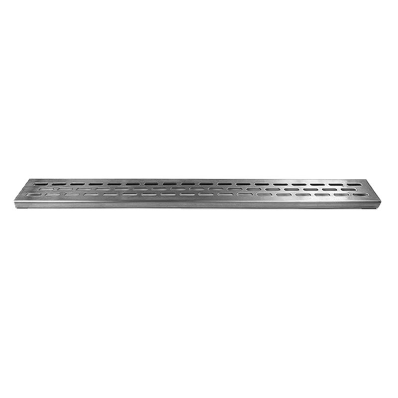 24" Linear Drain with Offset Oval Pattern