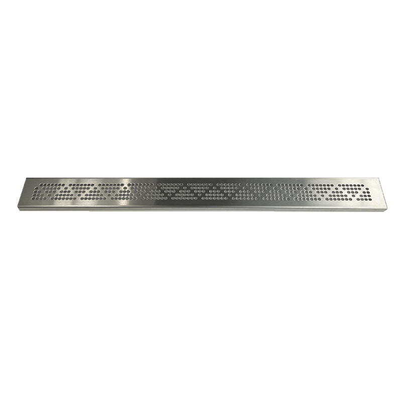 24" Linear Drain with Triangle Pattern - 0