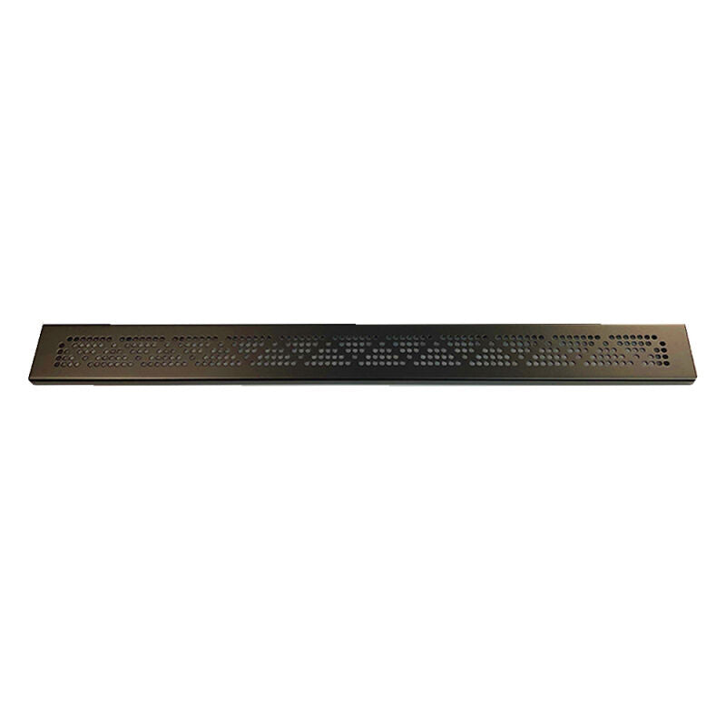 24" Linear Drain with Triangle Pattern - 0