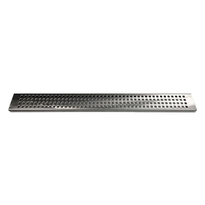 24" Linear Drain with Square Pattern - 0
