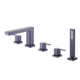 Strallo WaterSense Roman Tub & Handshower (Kit) - 0