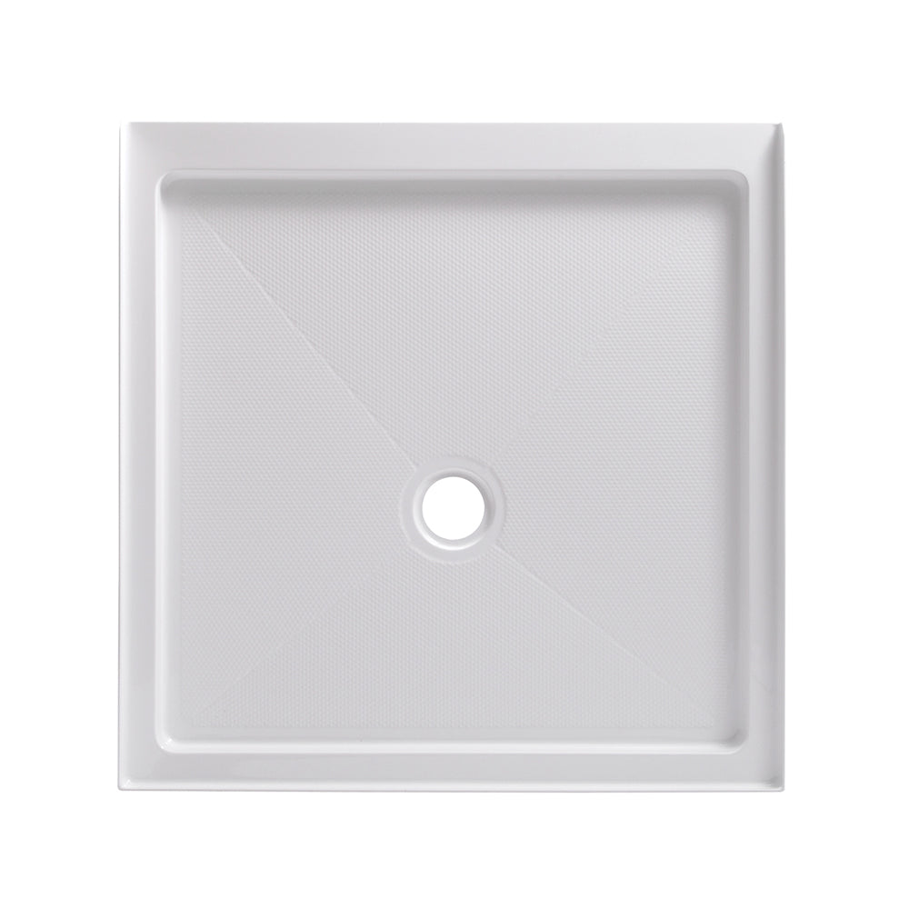 36" X 36" Shower Base with Center Drain - 0