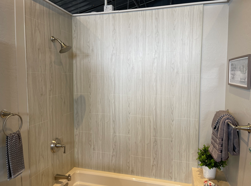 60" X 32" Alcove Shower Wall Kit