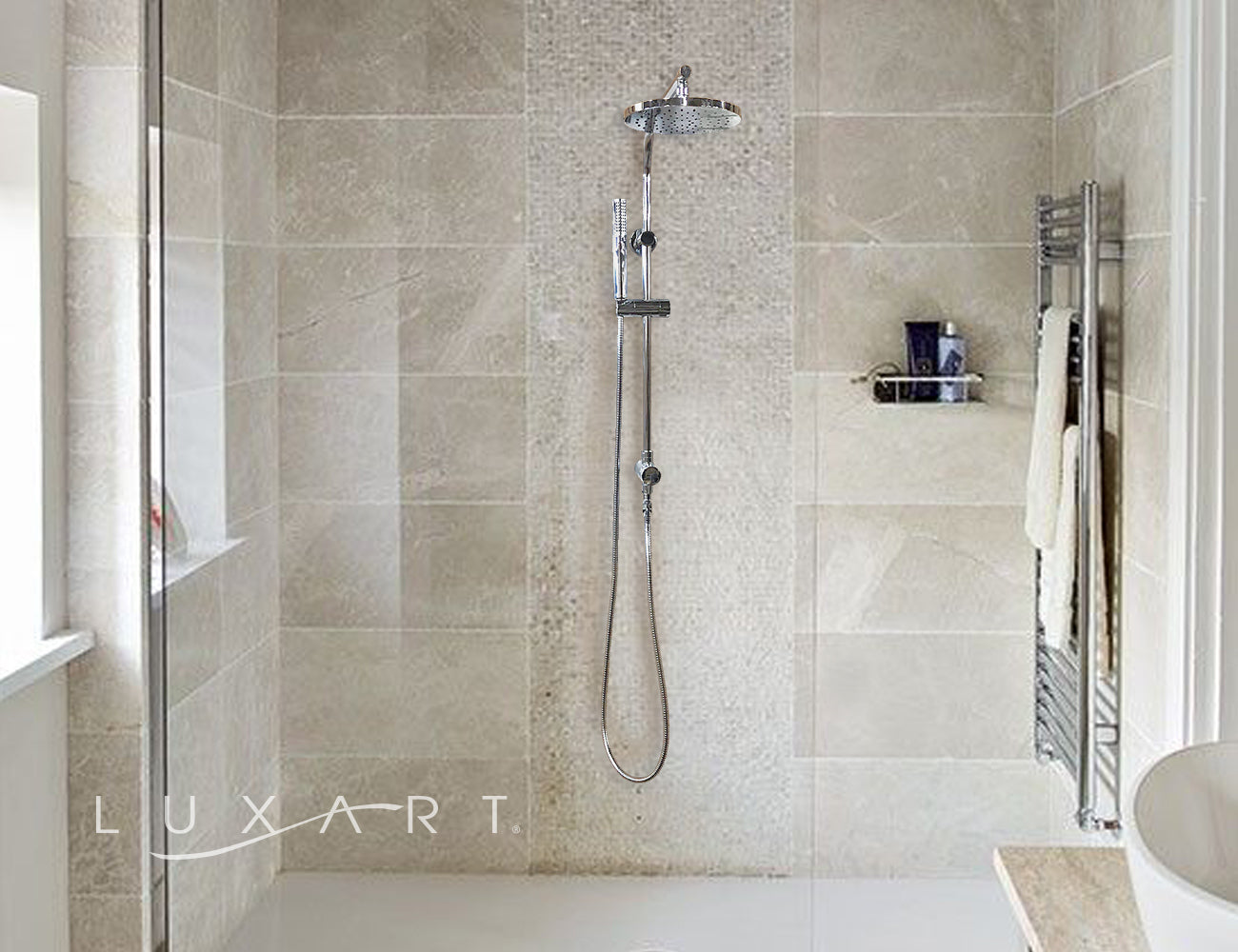 Modern Shower Column Rail