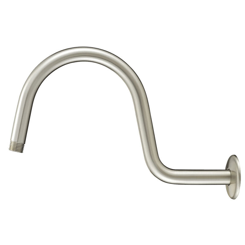 12" 'S' Style Shower Arm & Flange