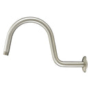 12" 'S' Style Shower Arm & Flange-2