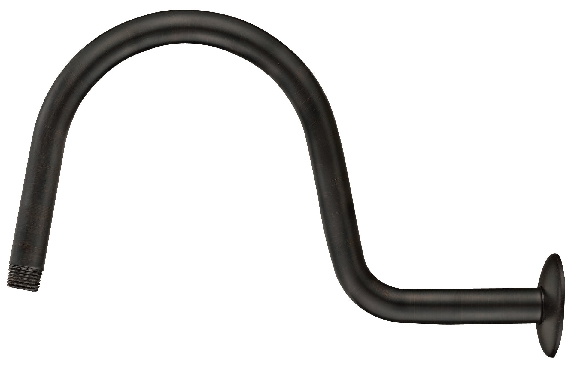 12" 'S' Style Shower Arm & Flange