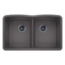 32-1/16 X 19-3/8" Double Bowl 50/50 Undermount-1