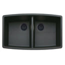 33 X 20" Double Bowl 50/50 Undermount-3