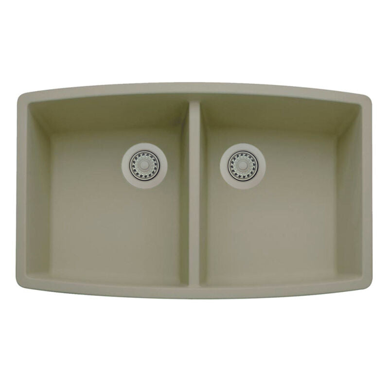 33 X 20" Double Bowl 50/50 Undermount - 0