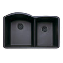 32-1/16 X 20-7/8" Double Bowl 60/40 Offset Undermount-5