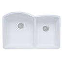 32-1/16 X 20-7/8" Double Bowl 60/40 Offset Undermount-2