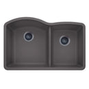 32-1/16 X 20-7/8" Double Bowl 60/40 Offset Undermount-7