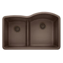 32-1/16 X 20-7/8" Double Bowl 40/60 Offset Low Divide Undermount-4