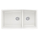 33 X 19" Double Bowl 60/40 Low Divide Undermount-2