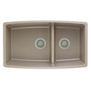 33 X 19" Double Bowl 60/40 Low Divide Undermount-4