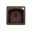 15 X 15" Single Bowl Dual Mount Bar Sink-6