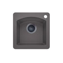 15 X 15" Single Bowl Dual Mount Bar Sink-5