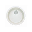 18-1/8 X 6-1/2" Round Single Bowl Dual Mount Bar Sink-5