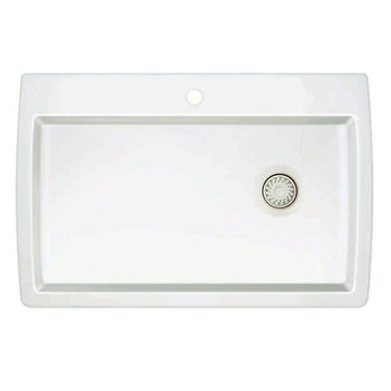 33-1/2 X 22" Single Bowl Dual Mount