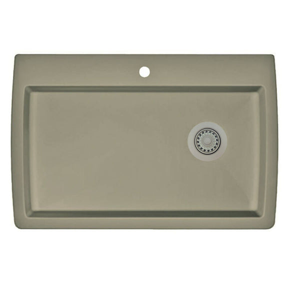 33-1/2 X 22" Single Bowl Dual Mount