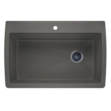 33-1/2 X 22" Single Bowl Dual Mount - 0