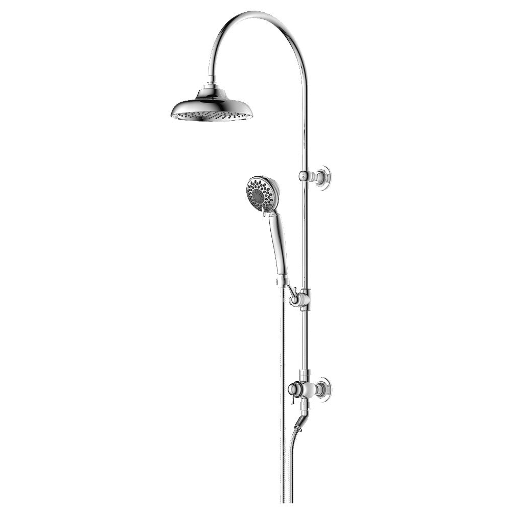 Traditional Shower Column Rail
