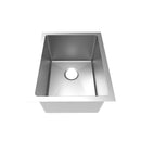 15" x 18-1/2" Near Zero Radius Single Bowl Undermount-1