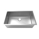 32" x 18-7/8" Near Zero Radius Single Bowl Undermount-1