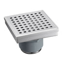 6" x 6" Square Drain and Body Square Grate-1