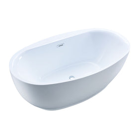 Nubina Gloss Finish Freestanding Tub