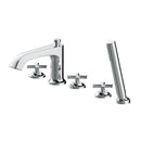 Gioviale WaterSense Roman Tub & Handshower (Kit)-2