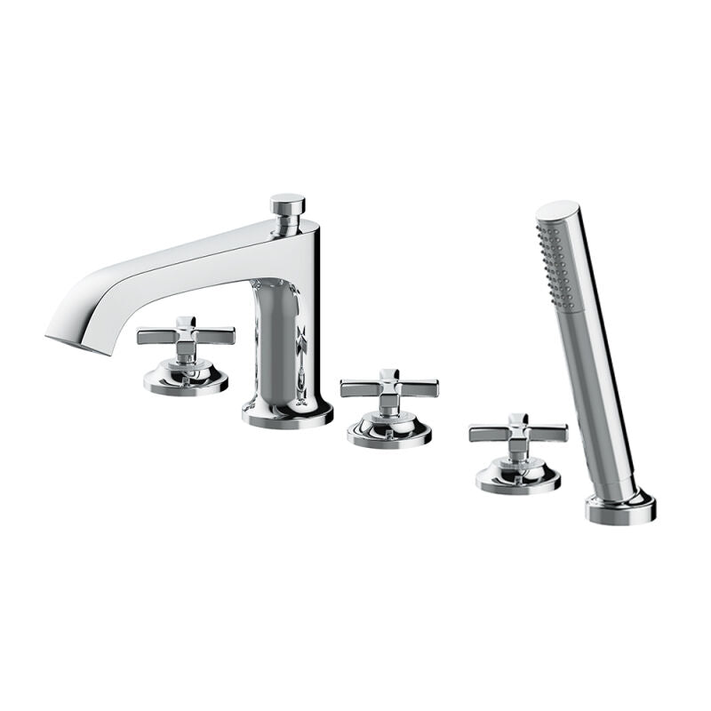 Gioviale WaterSense Roman Tub & Handshower (Kit) - 0