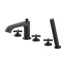 Gioviale WaterSense Roman Tub & Handshower (Kit)-2