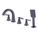Lumino WaterSense Roman Tub & Handshower (Kit)-2