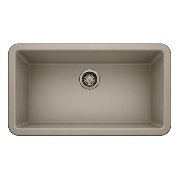 33 X 19" Single Bowl Apron Front