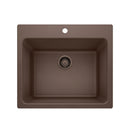 25 X 22" Single Bowl Dual Mount Laundry Sink-4