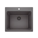 25 X 22" Single Bowl Dual Mount Laundry Sink-2