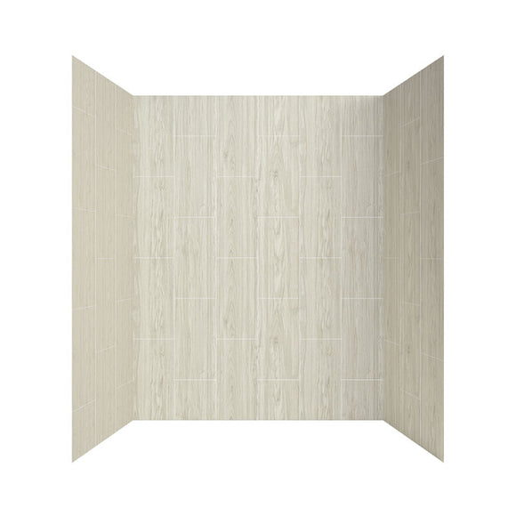 60" X 32" Alcove Shower Wall Kit