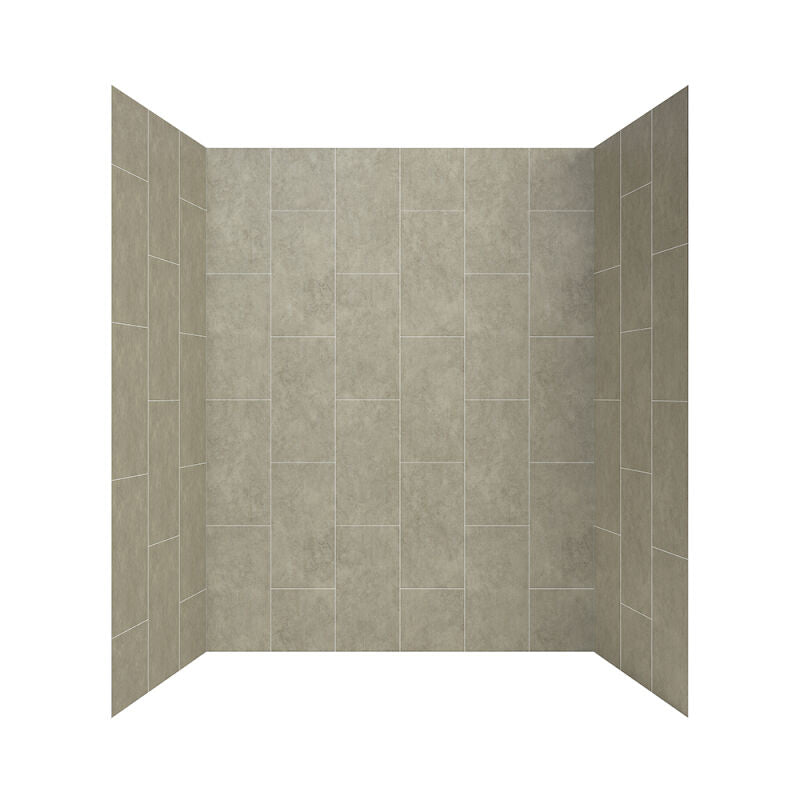 60" X 32" Alcove Shower Wall Kit