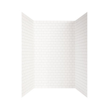 48" X 34" Alcove Shower Wall Kit - 0