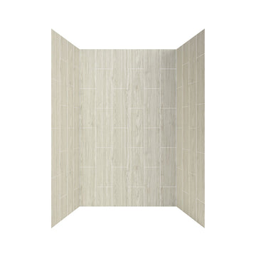 48" X 34" Alcove Shower Wall Kit