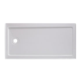 60" x 32" Shower Base Left Drain